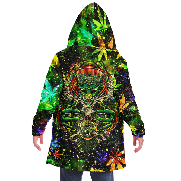 Cannabeast Microfleece Cloak 3D AOP - Christmas Gift for Men and Women