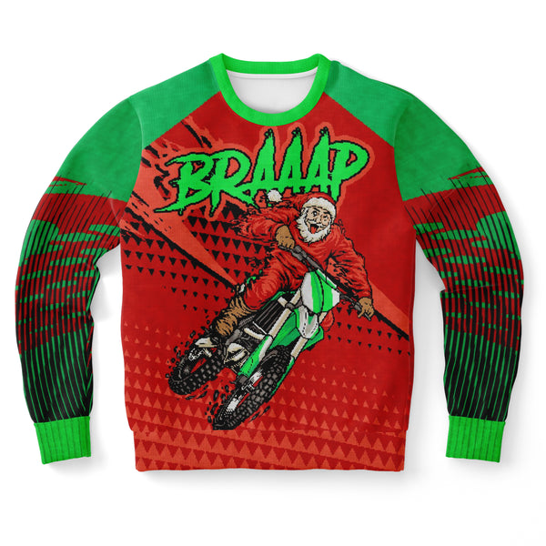 BRAAAP Fashion Ugly Sweatshirt AOP - Christmas Gift 2020
