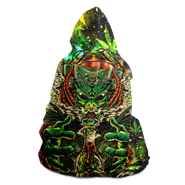 Cannabeast Hooded Blanket AOP - Christmas Gift for Men and Women