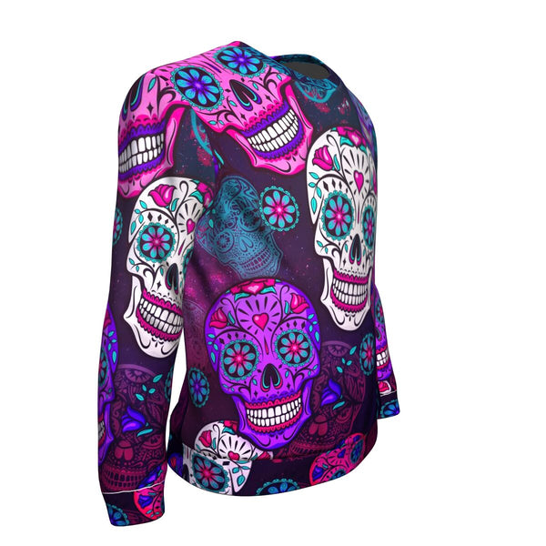 Calavera Sugar Skull Sweatshirt - Christmas/Halloween Gift