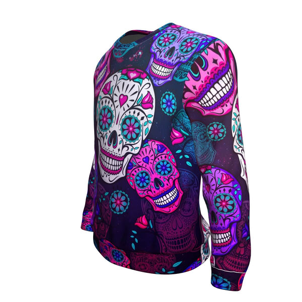 Calavera Sugar Skull Sweatshirt - Christmas/Halloween Gift