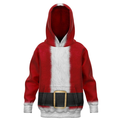 Santa Ugly Xmas Design - Fashion Kids Hoodie