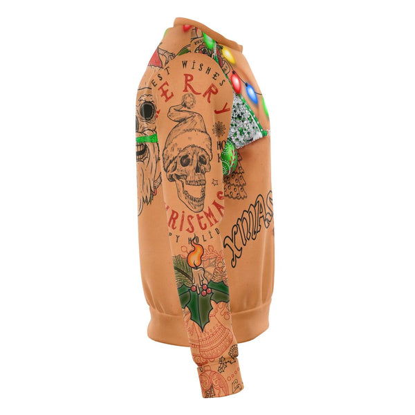Funny Bikini Ugly Christmas Sweatshirt AOP Xmas Life Design - Christmas/Halloween Gift