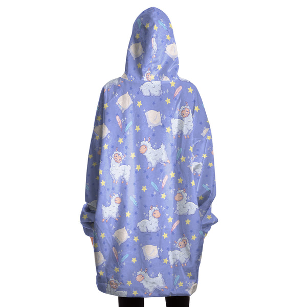 Sleeping Sheep Snug Hoodie AOP - Christmas/Halloween Gift