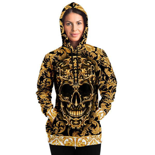 Baroque Skull Fashion Hoodie AOP - Christmas Gift for Men and Women