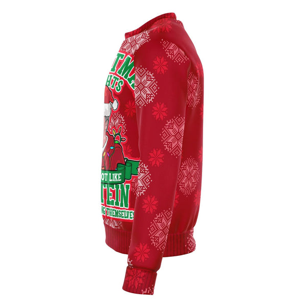 Christmas Lights EPSTEIN  Sweatshirt Ugly Xmas sweater Christmas party funny