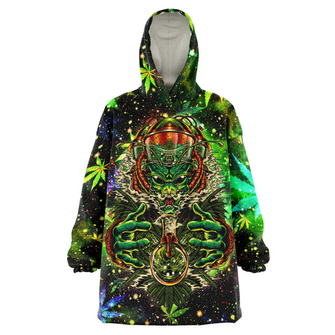 Cannabeast Snug Hoodie AOP - Christmas Gift for Men and Women