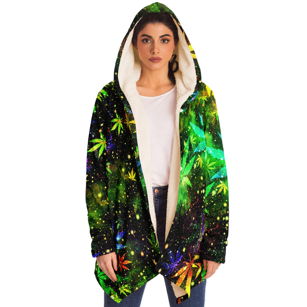 Cannabeast Microfleece Cloak 3D AOP - Christmas Gift for Men and Women