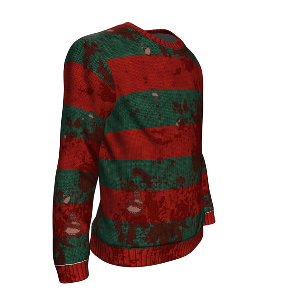 Freddy Halloween Inspired Sweatshirt Horror Fancy Dress Costume Sweet Dreams Nightmare