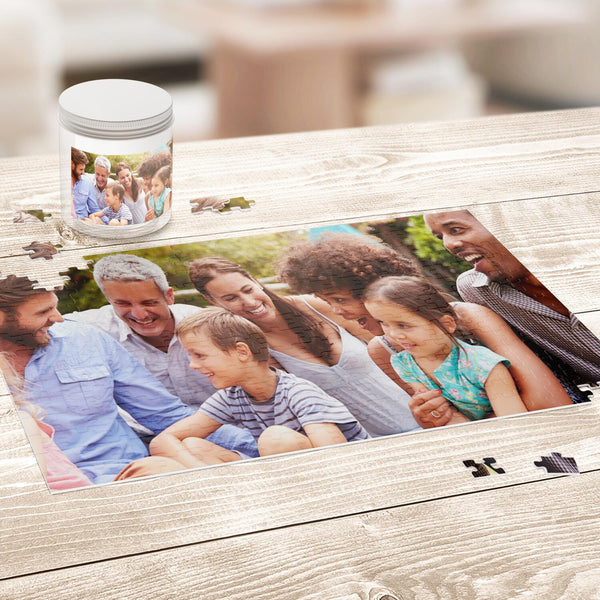 120/252 Personalised Jigsaw Puzzle with Photo Birthday Marriage Date Wedding Mother's day