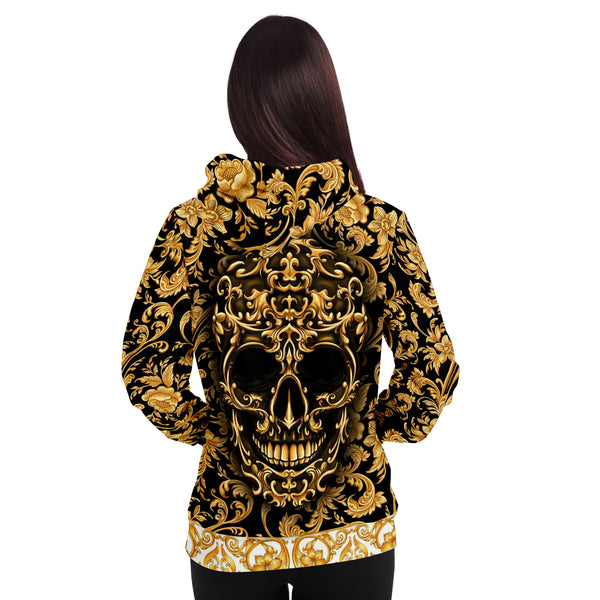 Baroque Skull Fashion Hoodie AOP - Christmas Gift for Men and Women