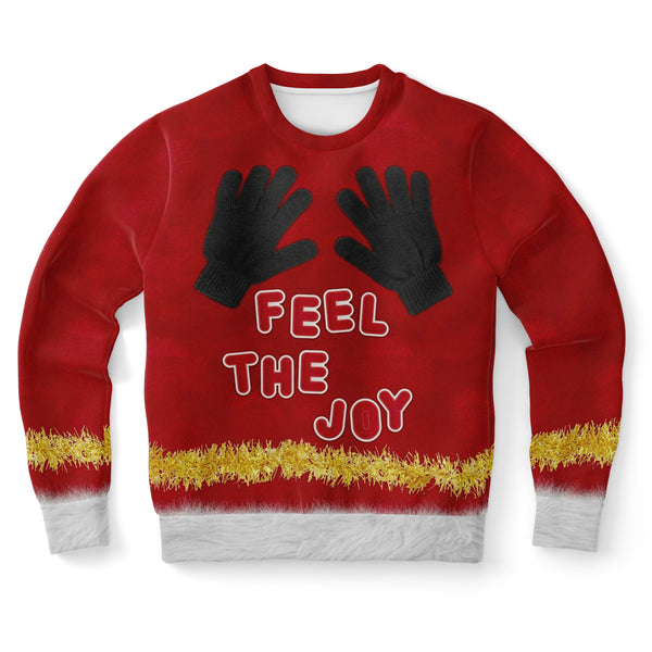 Feel the Joy Fashion Ugly Sweatshirt AOP - Christmas Gift