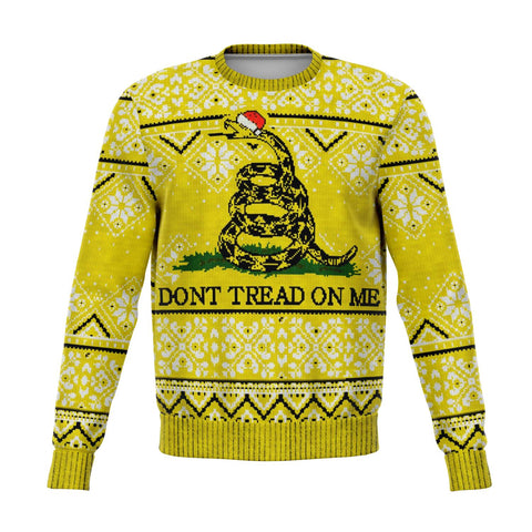 Dont Tread On Me 2nd Amendment Ugly Xmas AOP Design USA - Christmas/Halloween Gift
