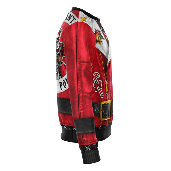 Red Sons of Santa Motorcycle Ugly Xmas Design - Fashion Sweatshirt