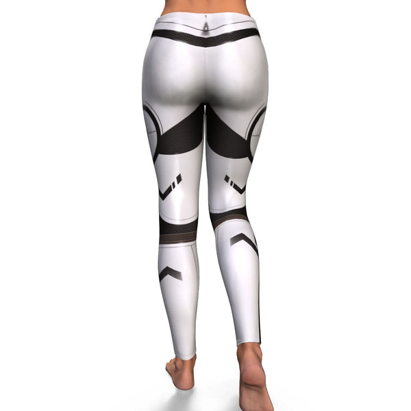 Trooper Inspired AOP Leggings Robot Sci-Fi Design - Christmas/Halloween Gift