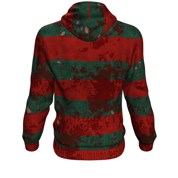 Freddy Krueger Halloween Inspired Hoodie Horror Fancy Dress Costume Sweet Dreams Nightmare