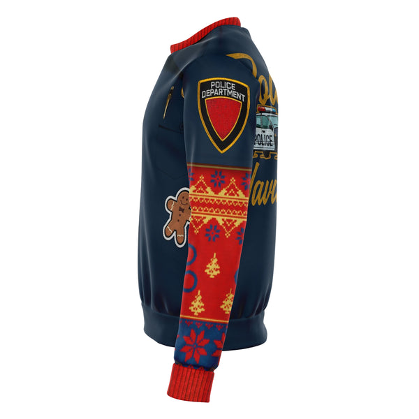 Police Navidad Funny Athletic Ugly Sweatshirt AOP - Xmas Gift