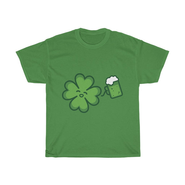 I Clover Beer irish Men's T-shirt funny St. Patrick's Day