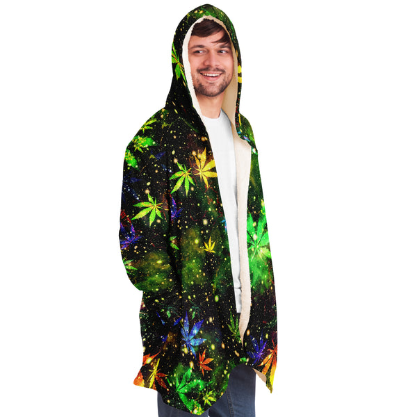 Cannabeast Microfleece Cloak 3D AOP - Christmas Gift for Men and Women