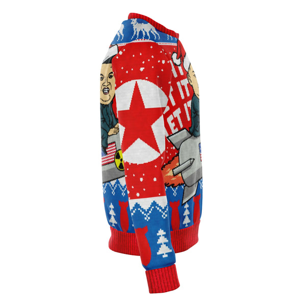 Let it Blow Fashion Ugly Sweatshirt AOP - Christmas Gift