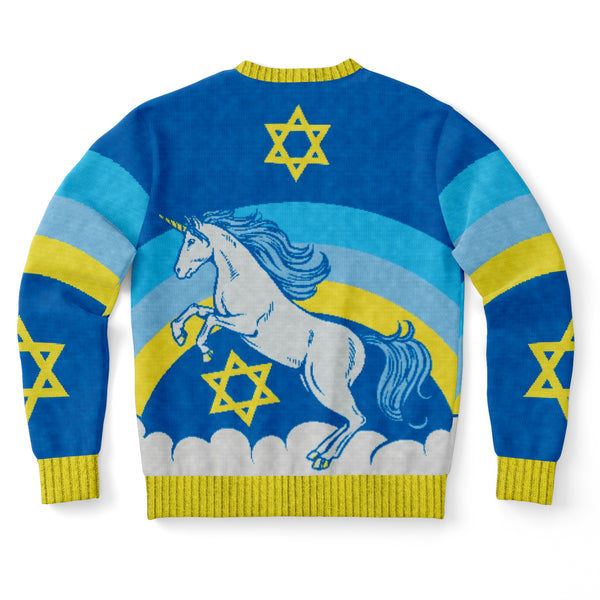 Jewnicorn Fashion Ugly Sweatshirt AOP - Christmas Gift