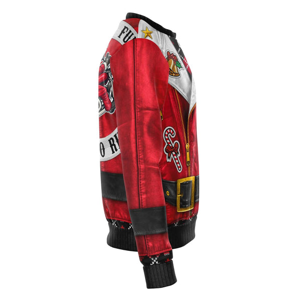 Oh What Fun Motorcycle Ugly Xmas Design - Fashion Sweatshirt