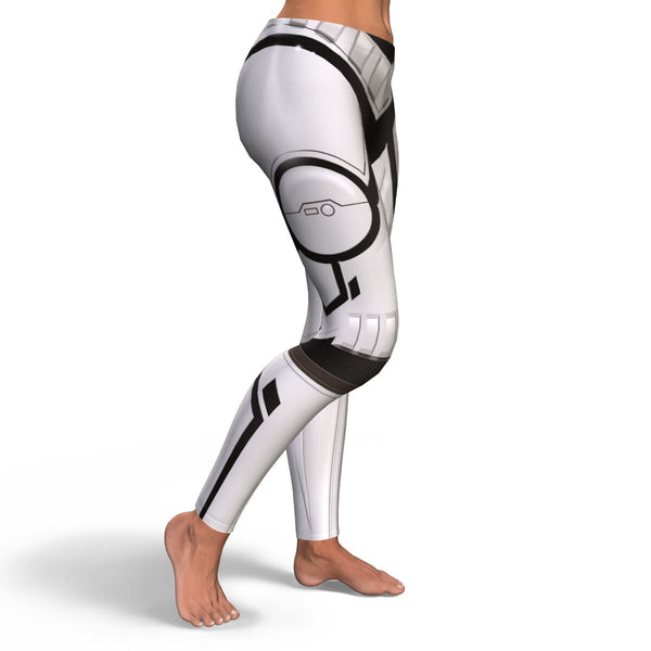 Trooper Inspired AOP Leggings Robot Sci-Fi Design - Christmas/Halloween Gift