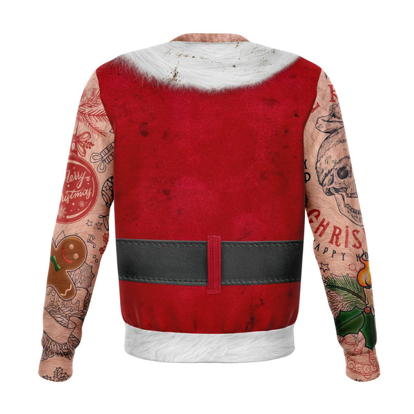 Bad Santa Ugly Xmas Design - Fashion Sweatshirt
