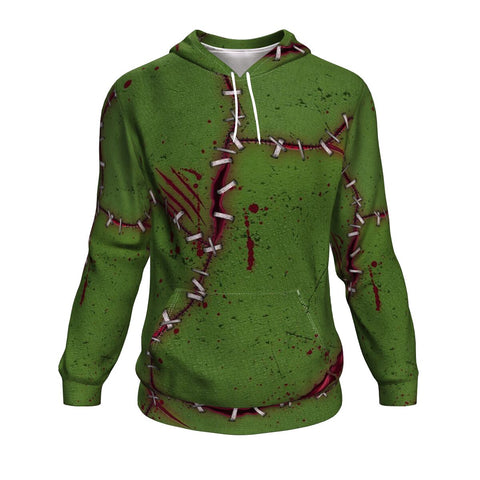 Frankenstein Halloween Inspired Hoodie Horror Fancy Dress Costume Sweet Dreams Nightmare