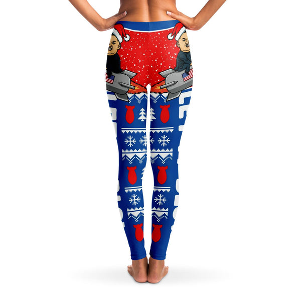 LET IT BLOW premium leggings for christmas-Ugly Xmas Gift
