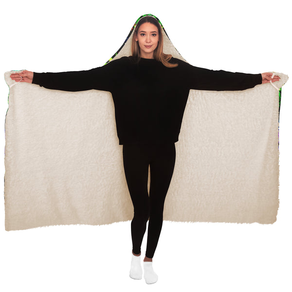 Cannabeast Hooded Blanket AOP - Christmas Gift for Men and Women