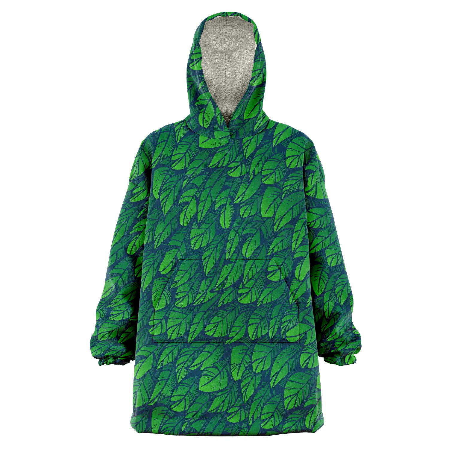 Leaves Nature Hunting Snug Hoodie AOP - Christmas/Halloween Gift