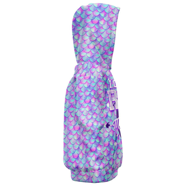 I'm a Mermaid I Can't RUN Xmas Design - Fashion Kids Hoodie