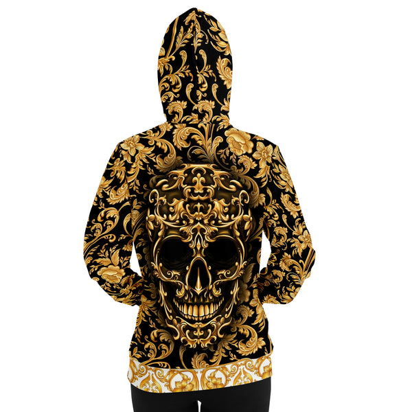 Baroque Skull Fashion Hoodie AOP - Christmas Gift for Men and Women