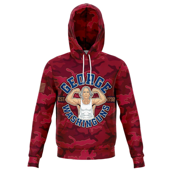 George Washinguns USA America Men's Sweater EST 1732 AOP Sweatshirt - Christmas/Halloween Gift