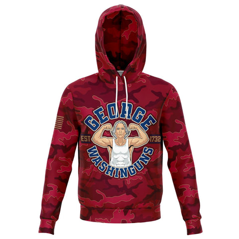 George Washinguns USA America Men's Sweater EST 1732 AOP Sweatshirt - Christmas/Halloween Gift