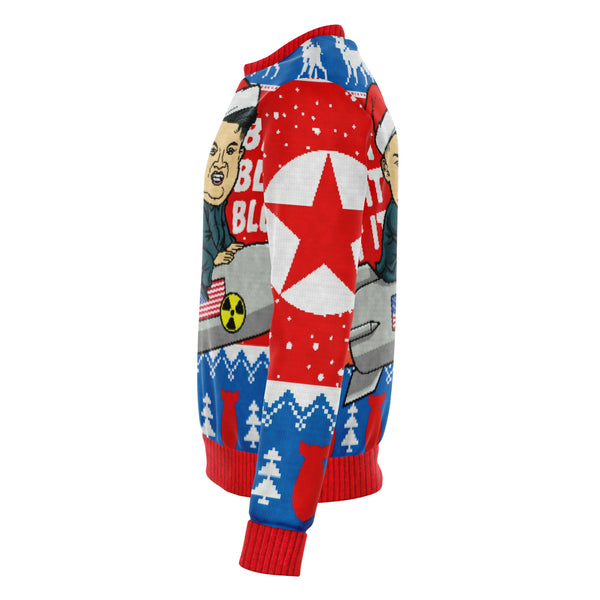 Let it Blow Fashion Ugly Sweatshirt AOP - Christmas Gift