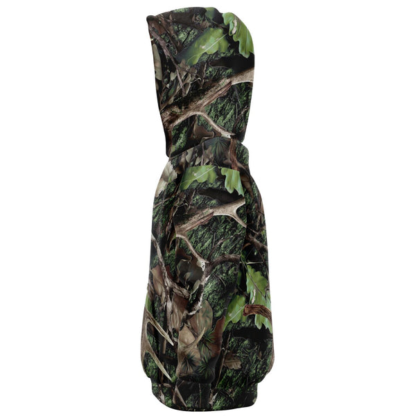 Green Camo Hunting Camouflage Design Xmas - Fashion Kids Hoodie