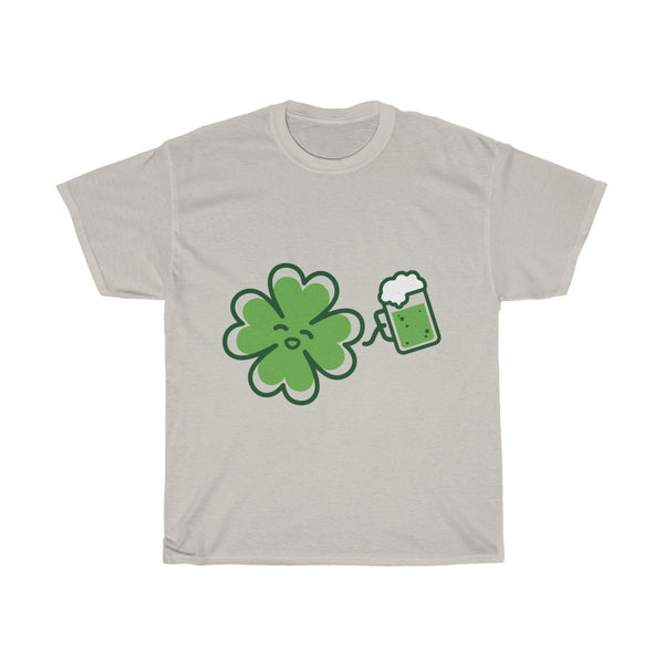 I Clover Beer irish Men's T-shirt funny St. Patrick's Day
