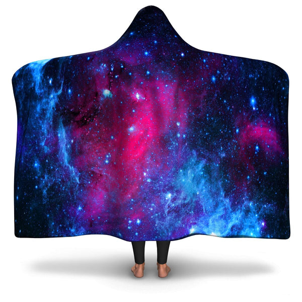 Galaxy Amazing Hooded Blanket AOP - Christmas/Halloween Gift for Space Lovers