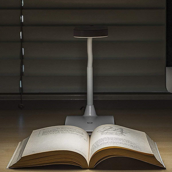 TW Lighting IVY-40WT IVY LED Desk Lamp with USB Port, 3-Way Touch Switch, White