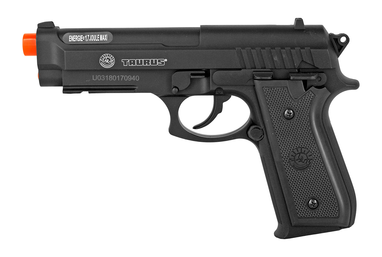 Taurus Officially licensed PT92 CO2 Powered NBB Gas Airsoft Pistol Gun M9 Style 377 FPS