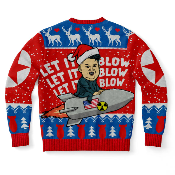 Let it Blow Fashion Ugly Sweatshirt AOP - Christmas Gift