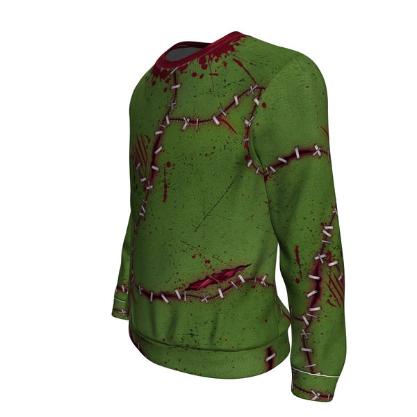 Frankenstein Halloween Inspired Sweatshirt Horror Fancy Dress Costume Sweet Dreams Nightmare