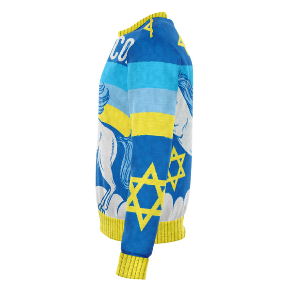 Jewnicorn Fashion Ugly Sweatshirt AOP - Christmas Gift