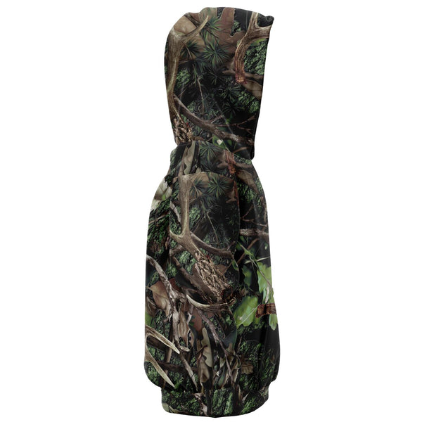 Green Camo Hunting Camouflage Design Xmas - Fashion Kids Hoodie