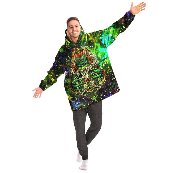 Cannabeast Snug Hoodie AOP - Christmas Gift for Men and Women