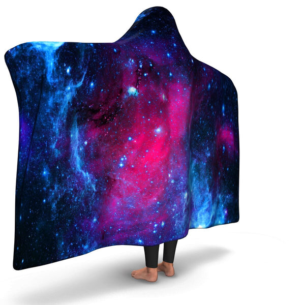 Galaxy Amazing Hooded Blanket AOP - Christmas/Halloween Gift for Space Lovers