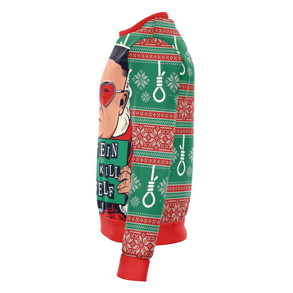 Kim Epstein Didn't Kill Himself Ugly Xmas Designs - Fashion Sweatshirt