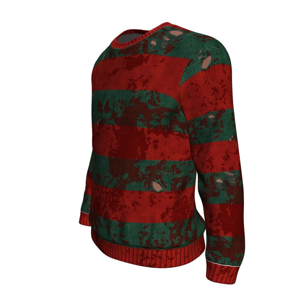 Freddy Halloween Inspired Sweatshirt Horror Fancy Dress Costume Sweet Dreams Nightmare